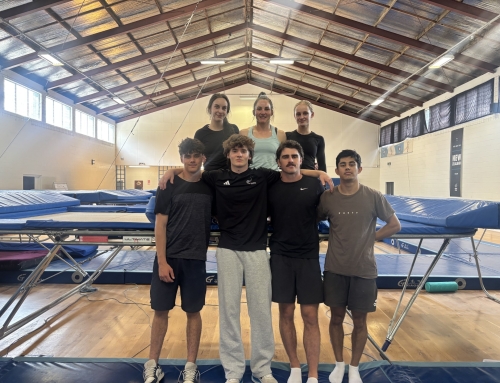 Trampoline Video Trials Introduced at Squad Training Weekend