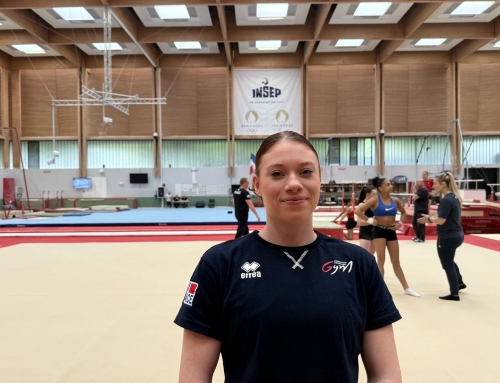 Très belle progression aux barres de Morgane Osyssek-Reimer