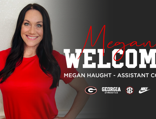 Georgia Updates! Former GymDog Megan Haught Joins Gymnastics Staff