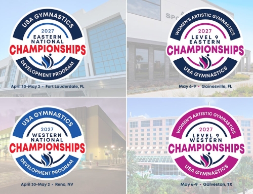 USA Gymnastics announces locations for 2027 Men’s and Women’s Development Program Eastern, Western Championships