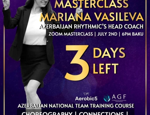 Mariana Vasileva, directora técnica de Gimnasia Rítmica de AzeGymnastics innova no solo en vivo, sino también en el mundo online.