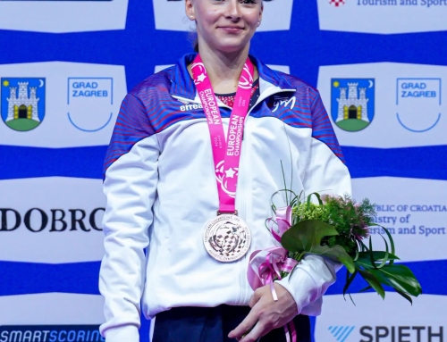 Elena Colas remporte le bronze européen au concours général