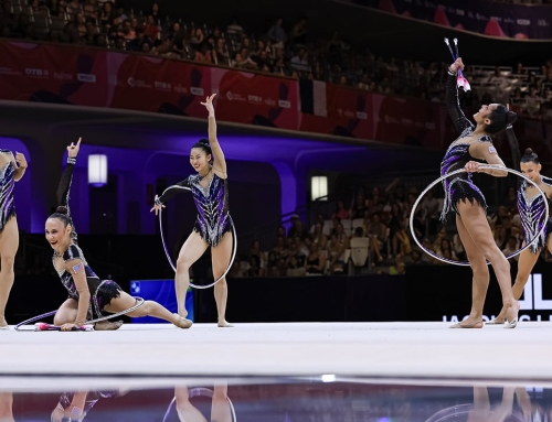 American team ranks 8th, Senior National Group 17th on Day 4 of Rhythmic Worlds