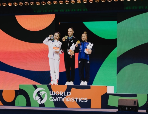 Kaylia Nemour devient championne du monde à la poutre